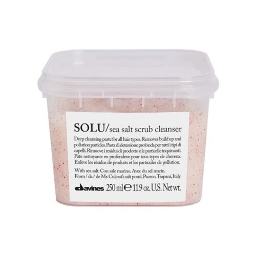 Solu sea salt scrub nettoyant